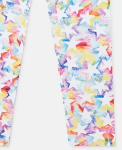 Rainbow Star Outline Leggings