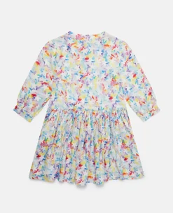 Rainbow Star Outline Skater Dress
