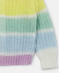 Rainbow Stripe Cardigan