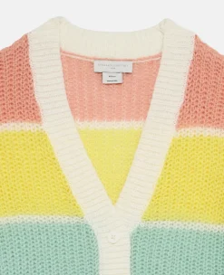 Rainbow Stripe Cardigan