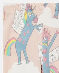 Rainbow Unicorn Print Leggings