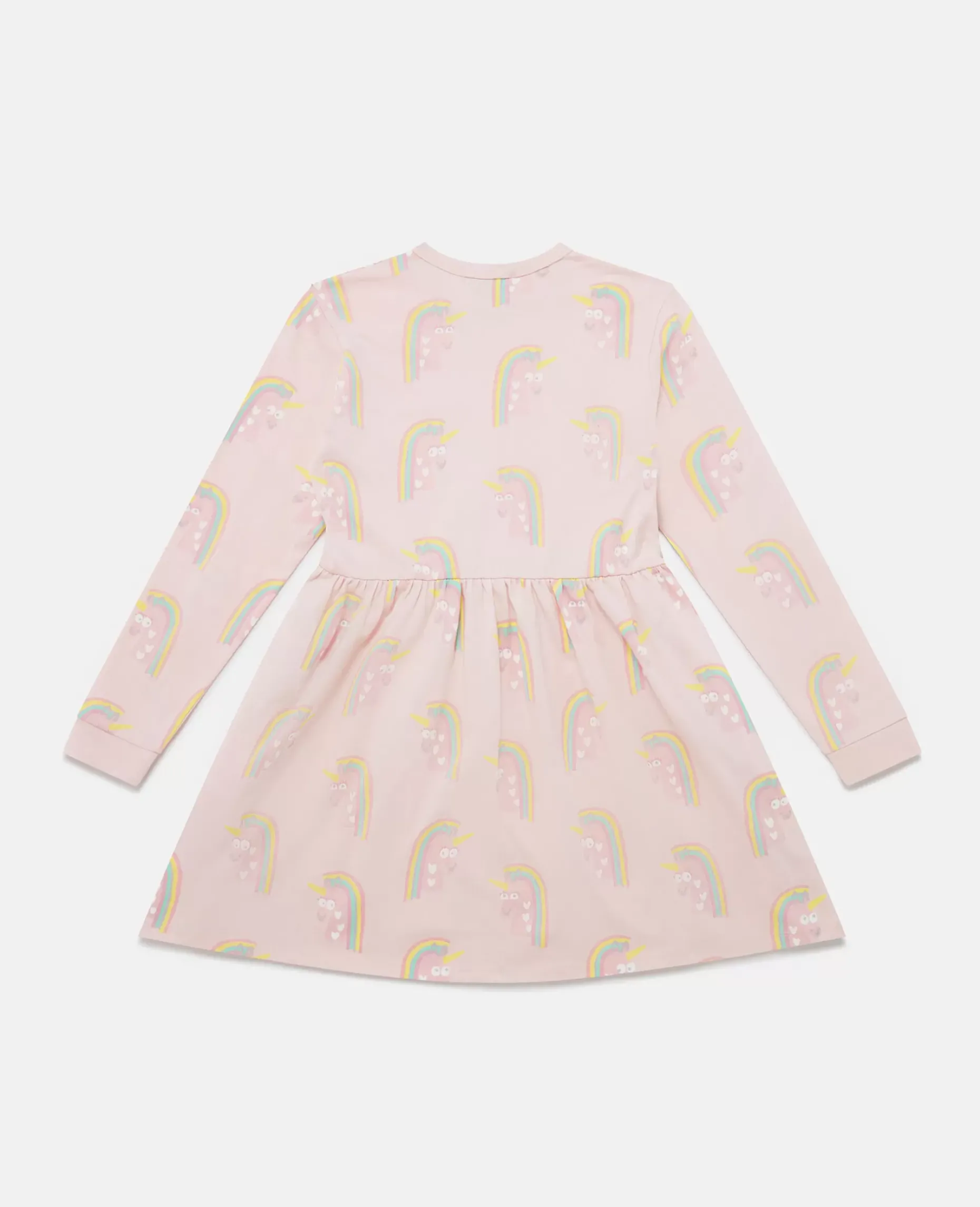 Rainbow Unicorn Print Skater Dress