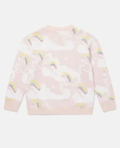 Rainbow Unicorn Print Sweatshirt