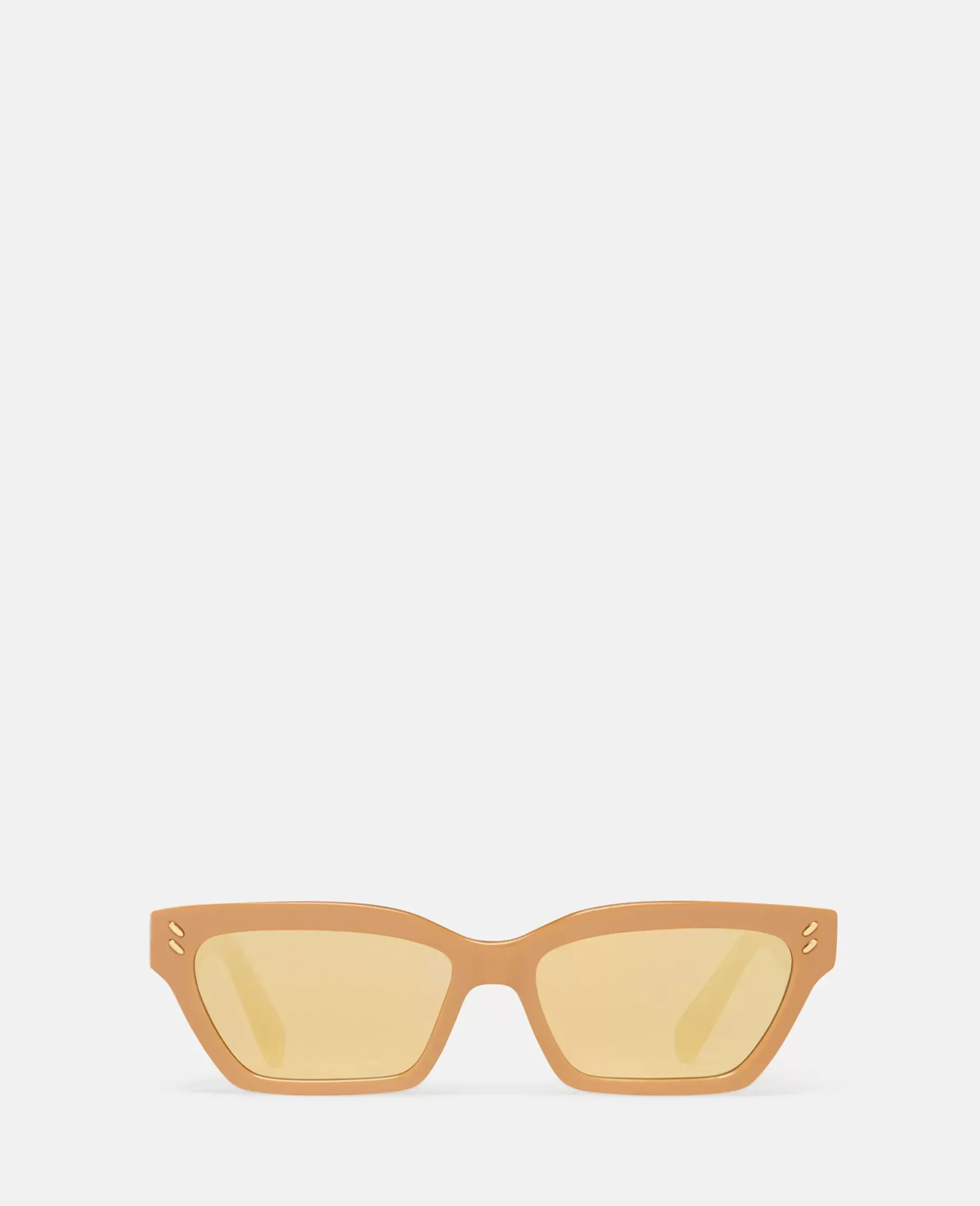 Rectangular Cat-Eye Sunglasses