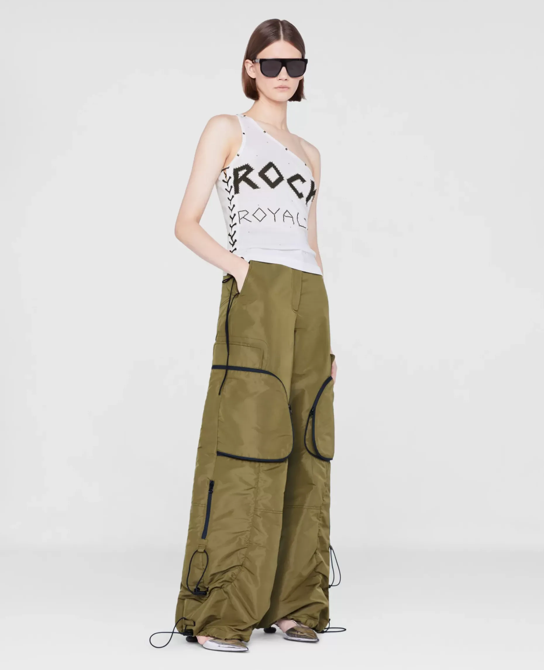 Rock Royalty One-Shoulder T-Shirt