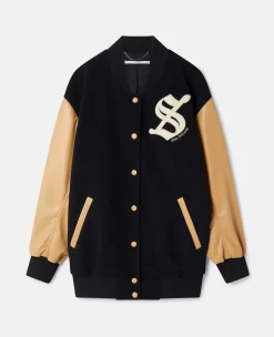 S' Letterman Bomber Jacket