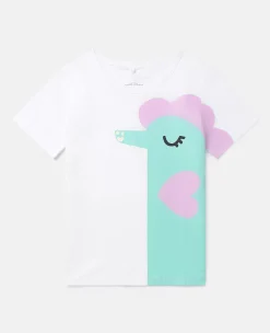 Seahorse Motif T-Shirt