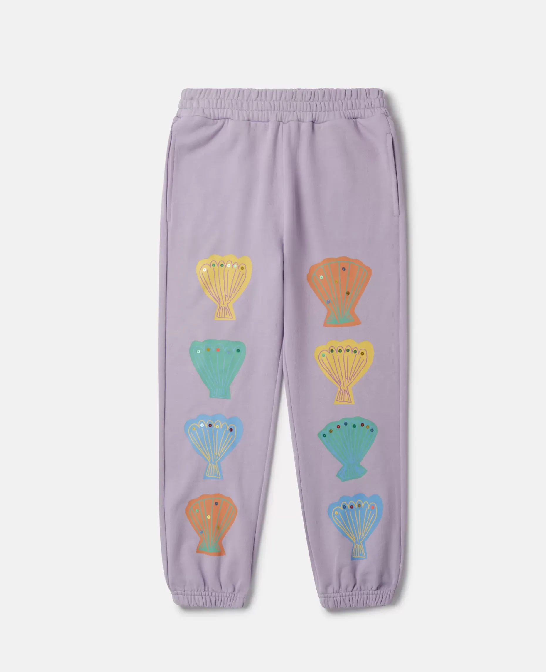 Seashell Embroidery Joggers