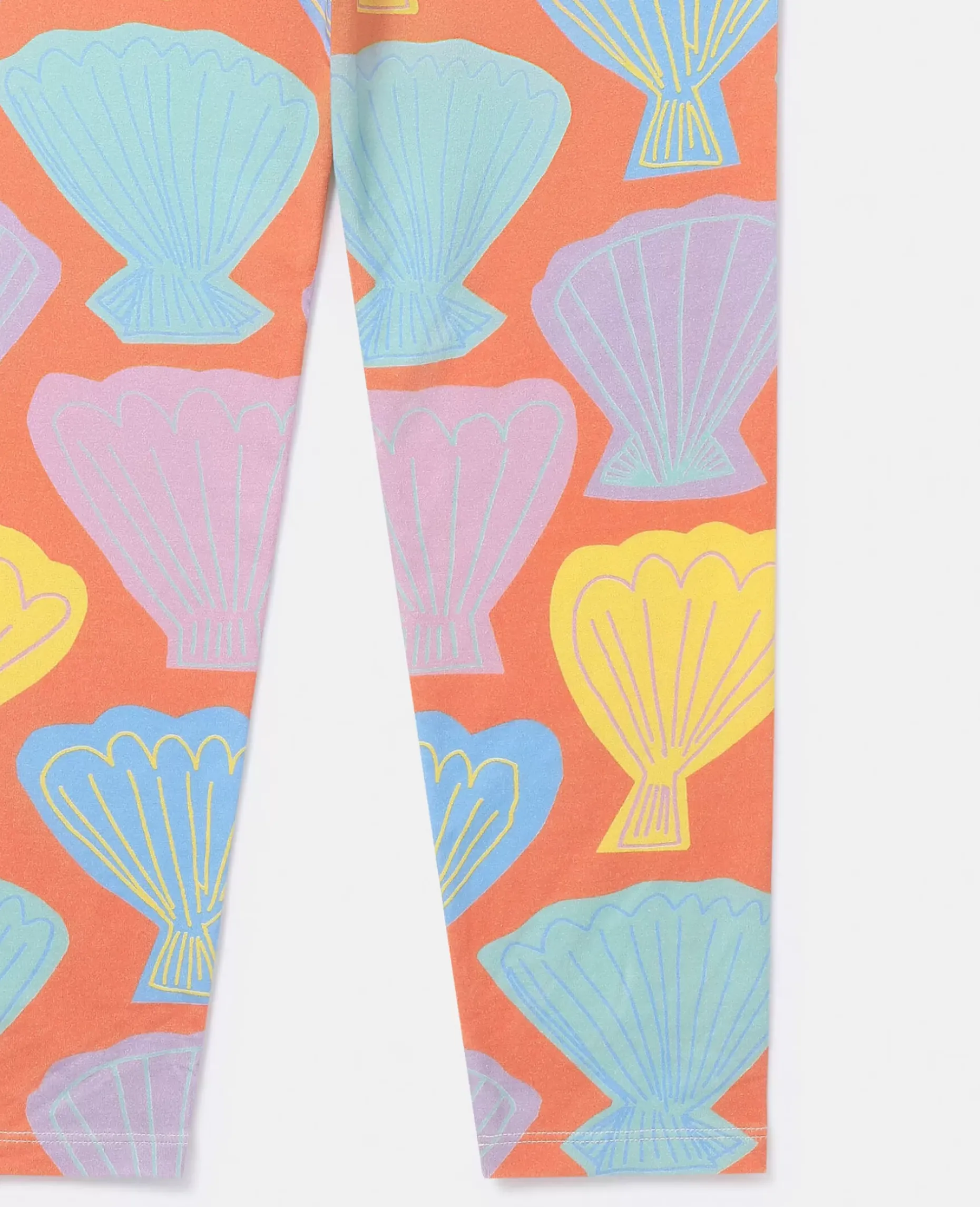 Seashell Print Leggings