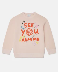 See You Around' Slogan Sweatshirt