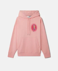 Sexy Robot Print Organic Cotton Hoodie