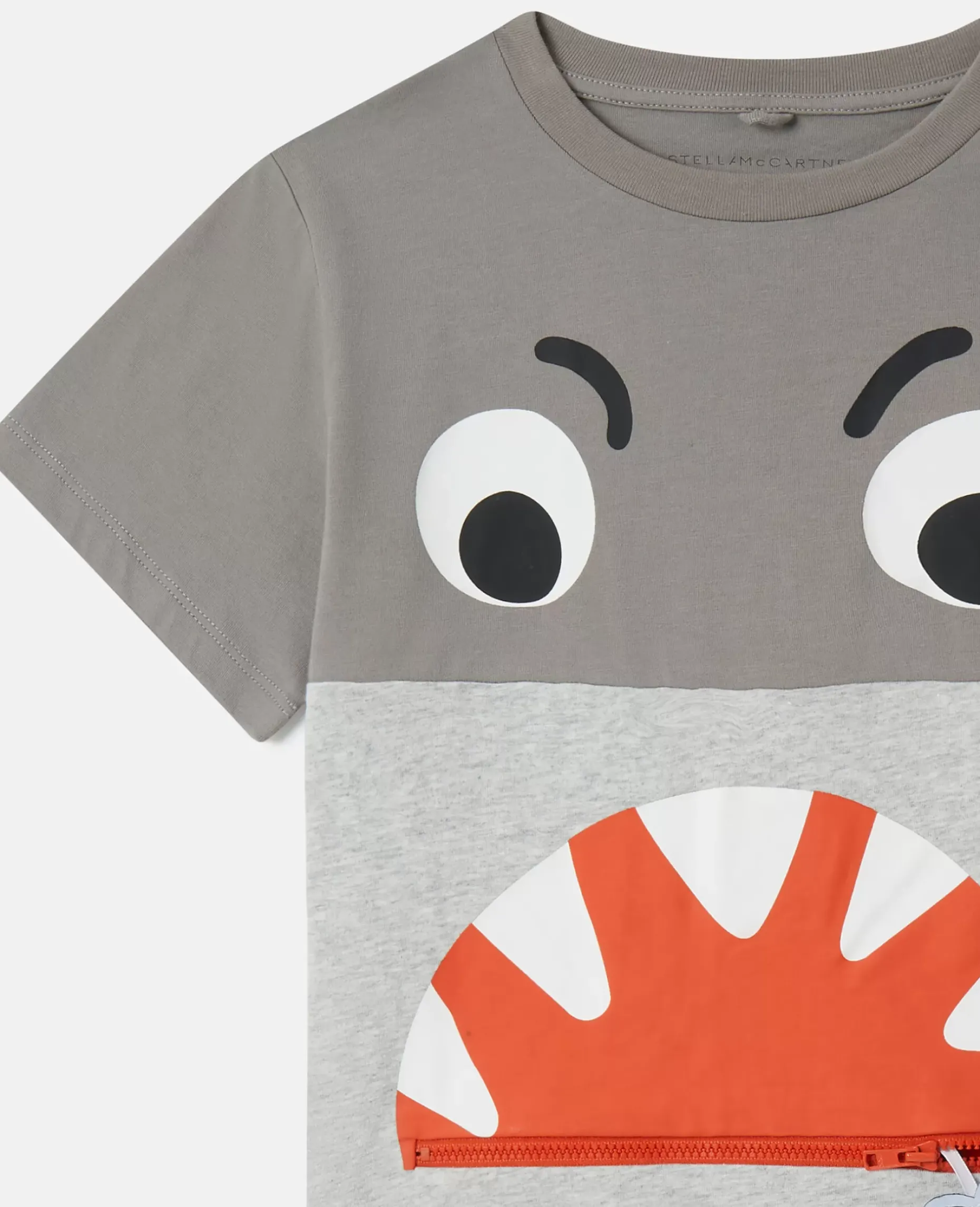 Shark Face Colourblock T-Shirt