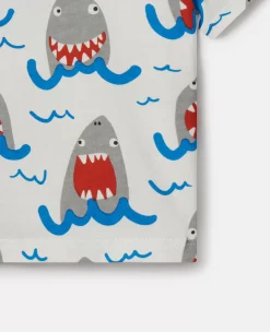 Shark Print T-Shirt