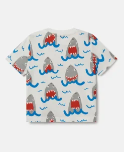 Shark Print T-Shirt