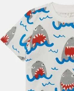 Shark Print T-Shirt
