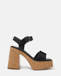 Skyla Buckled Platform Sandals