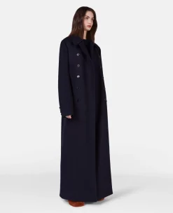 Slim Fit Maxi Coat