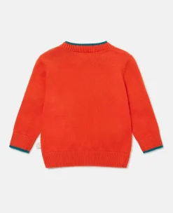 Smiling Flower Applique Jumper
