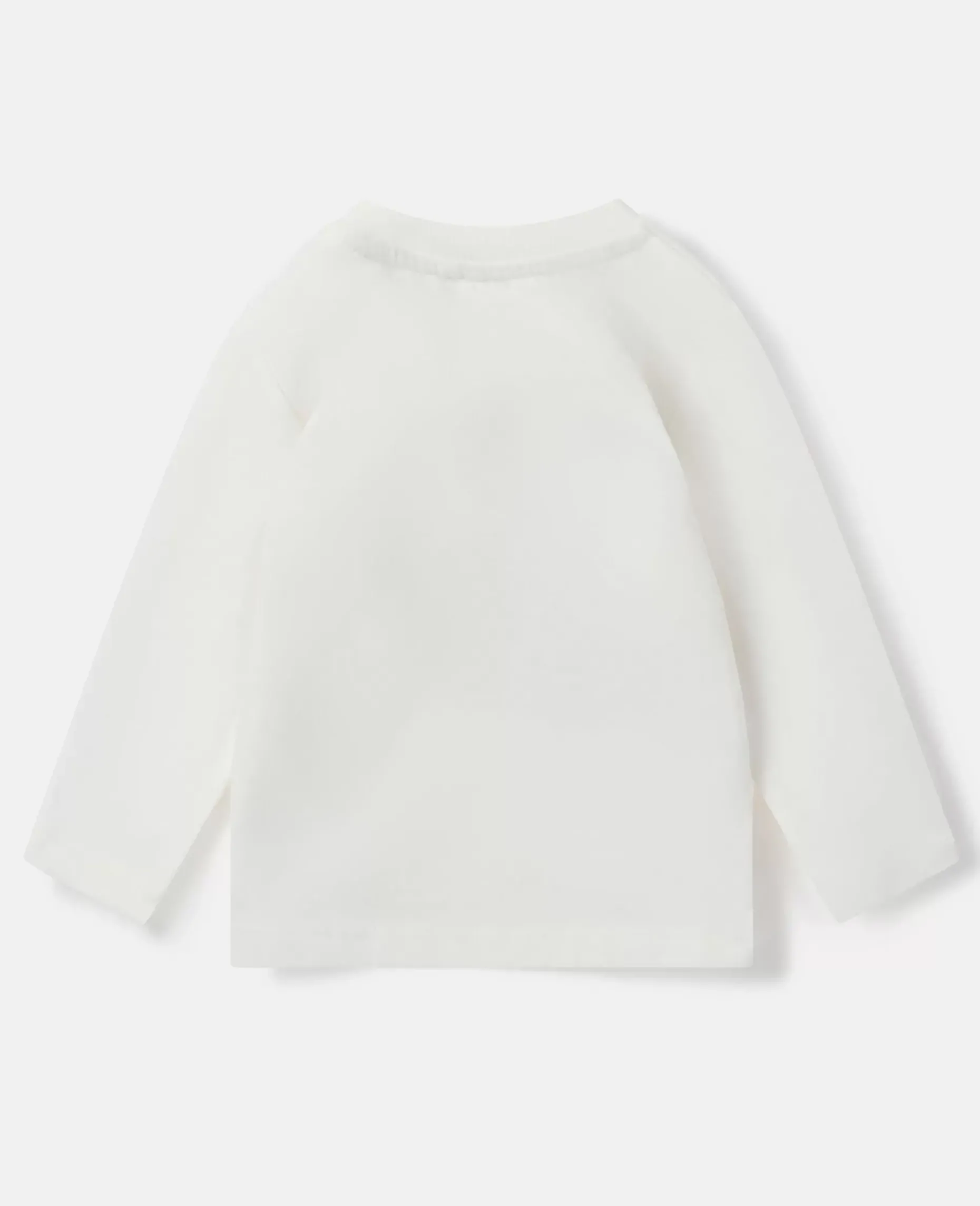 Smiling Heart Motif Long Sleeve T-Shirt