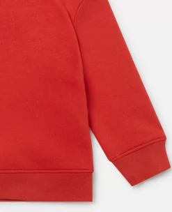 Smiling Heart Motif Sweatshirt
