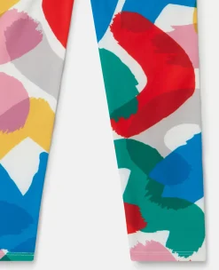 Smudge Print Leggings