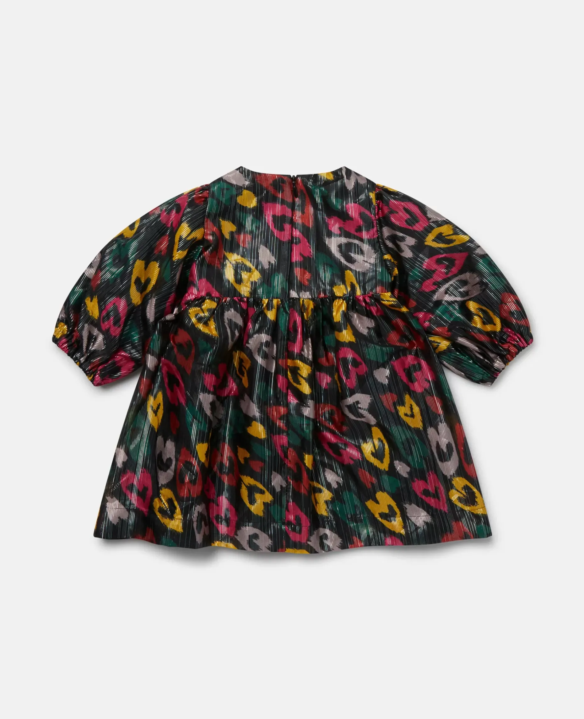 Smudged Heart Print Dress