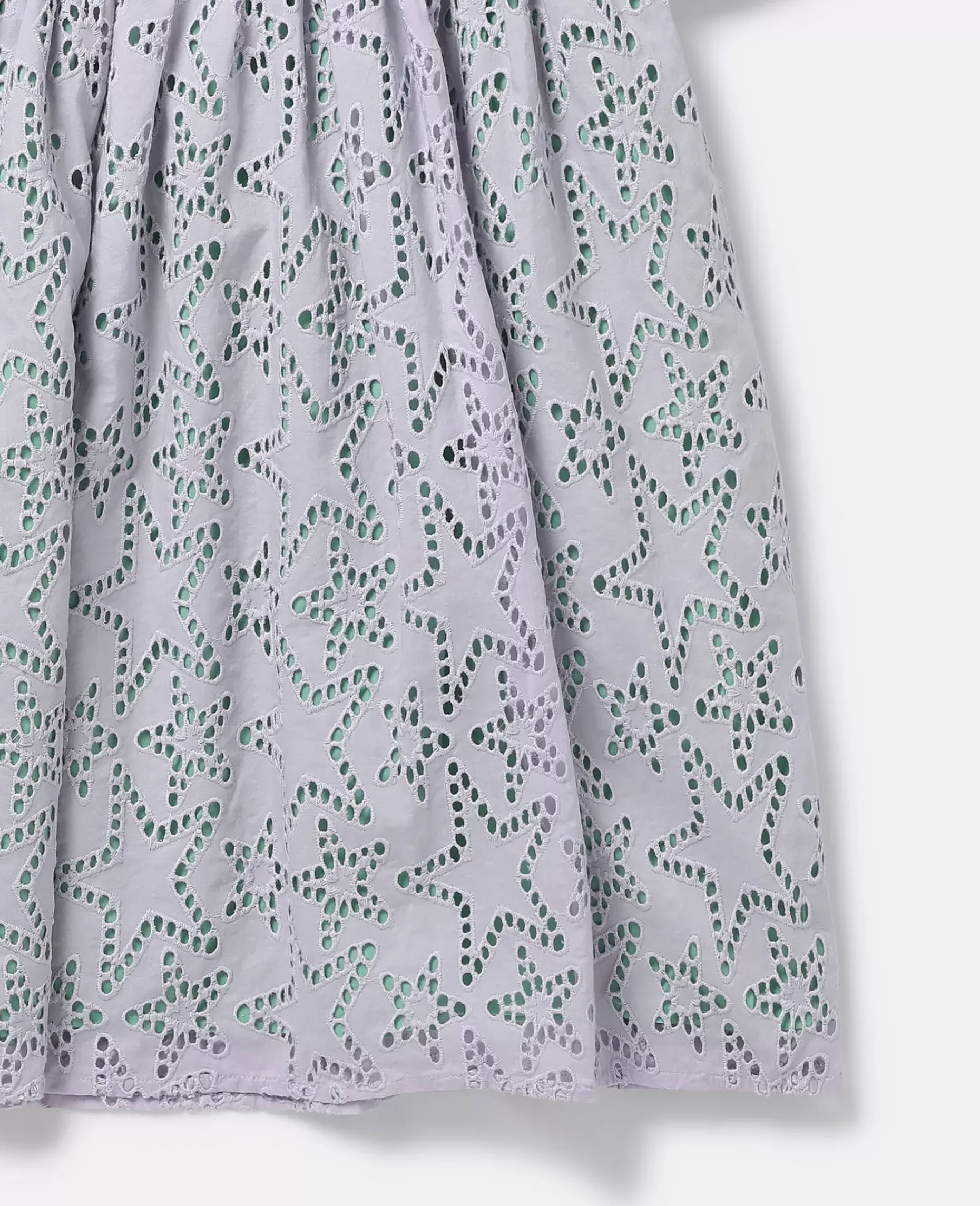 Star Broderie Anglaise Angel Sleeve Dress