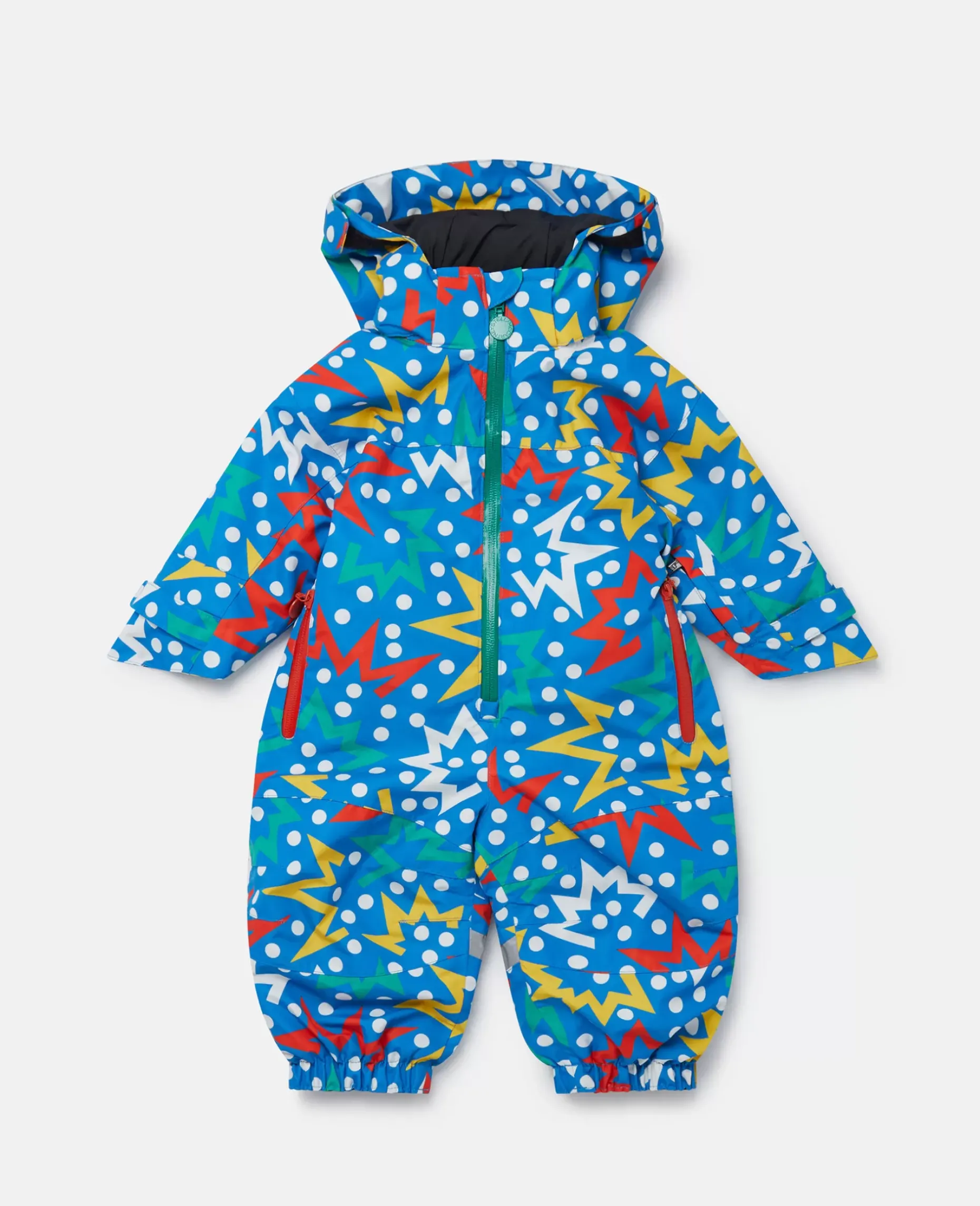 Starburst Print Padded Pramsuit