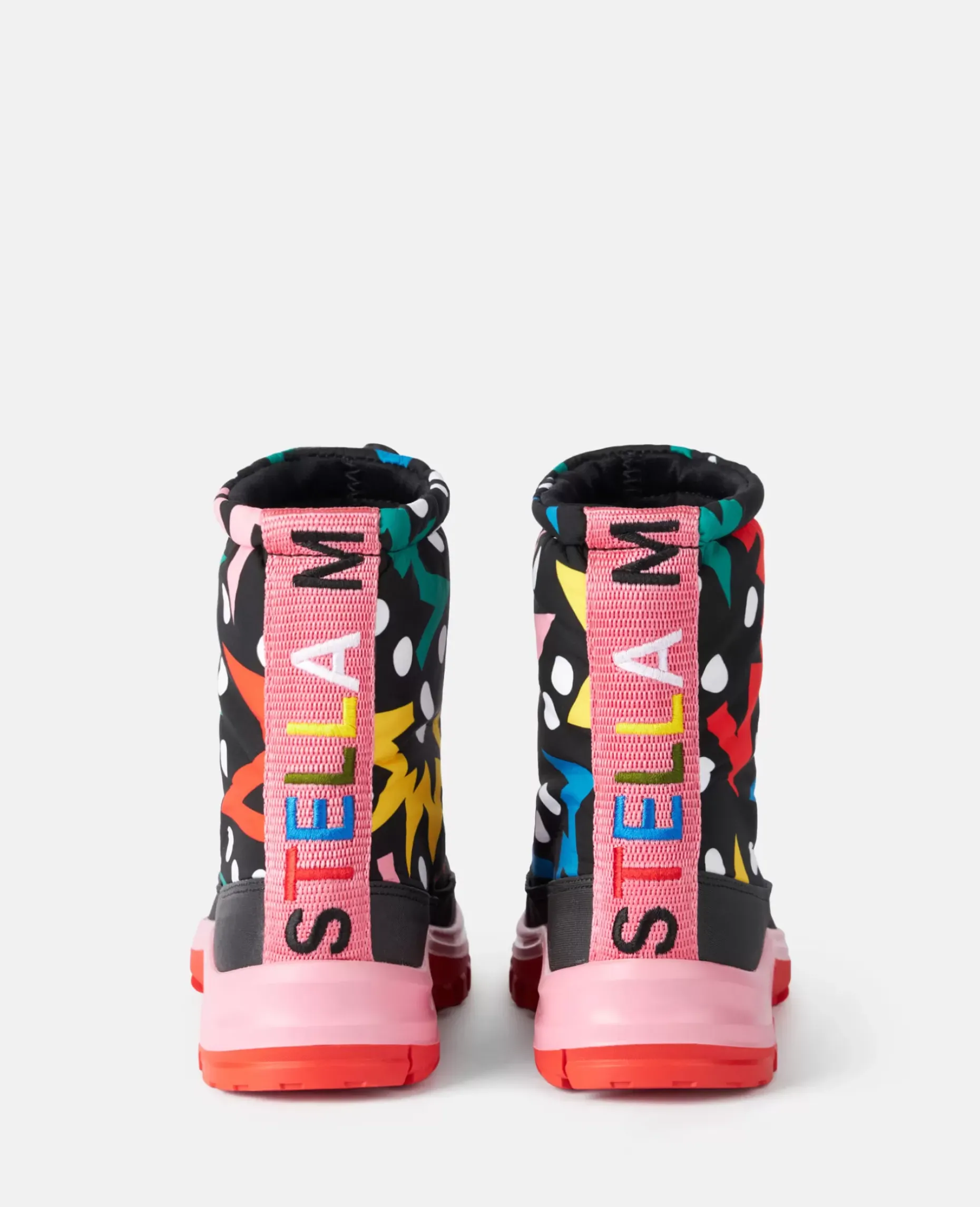 Starburst Print Padded Wellies
