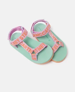 Stella Logo Tape Sandals