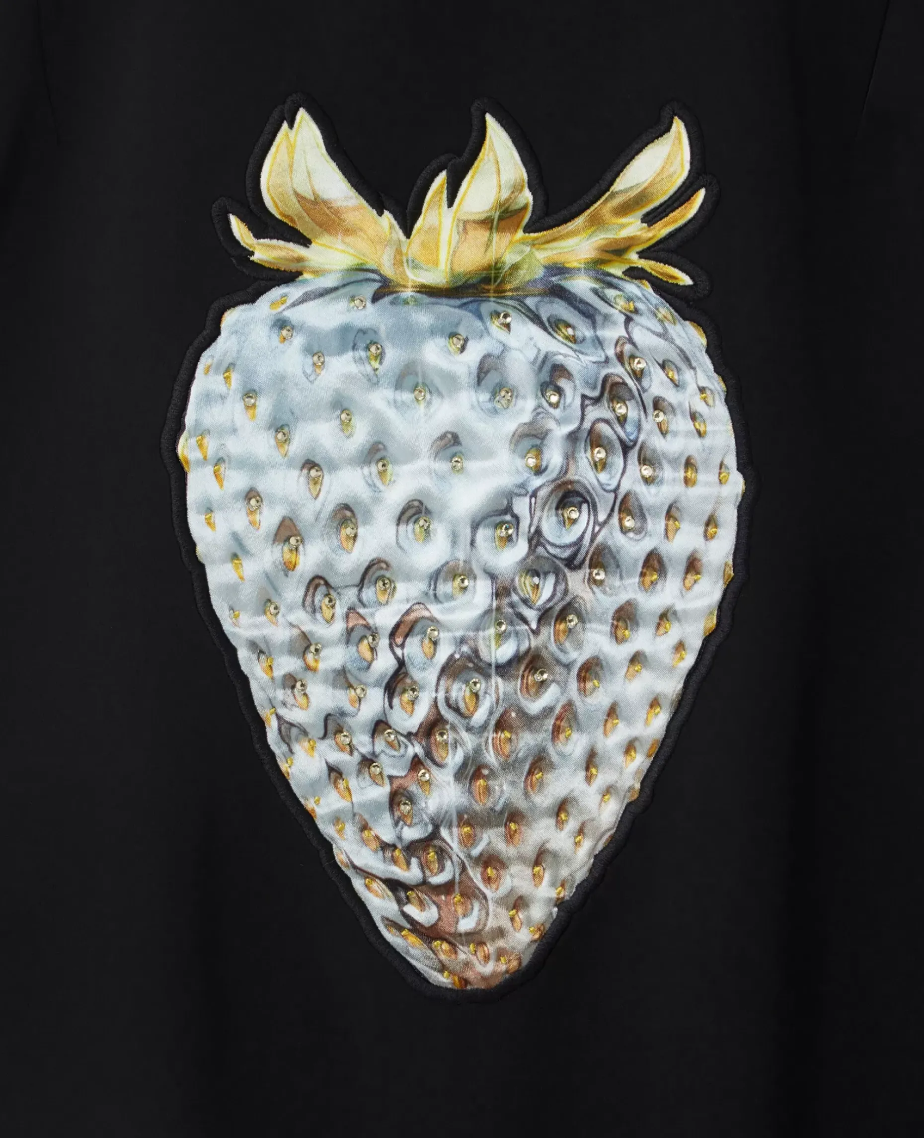 Strawberry-Print Heritage-Inspired Souvenir Jacket