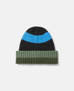 Striped Beanie Hat