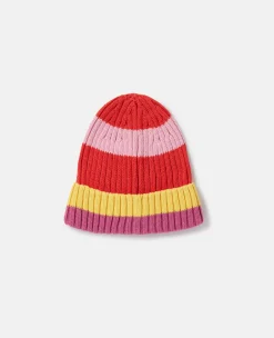 Striped Beanie Hat