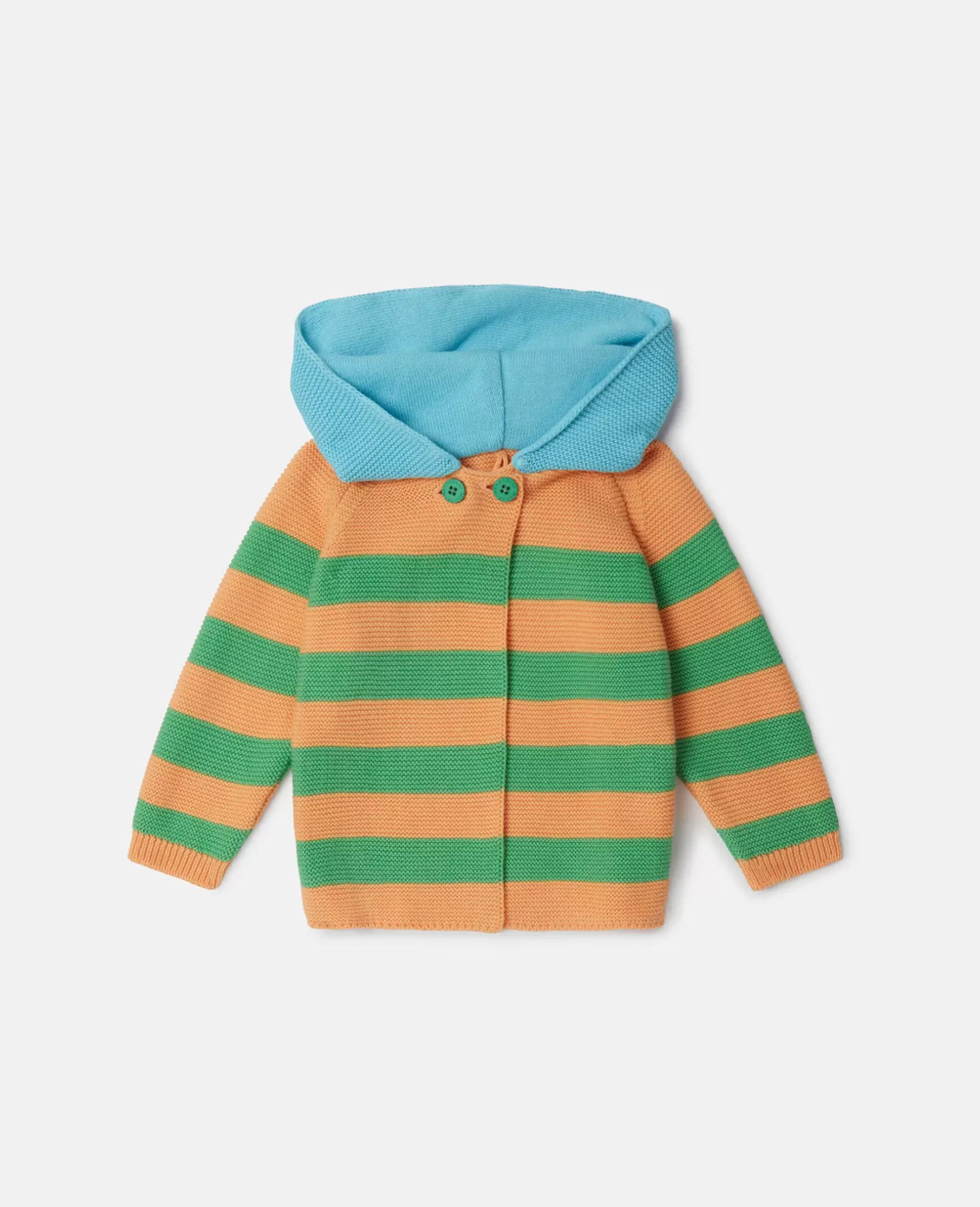 Striped Bumblebee Hooded Cardigan