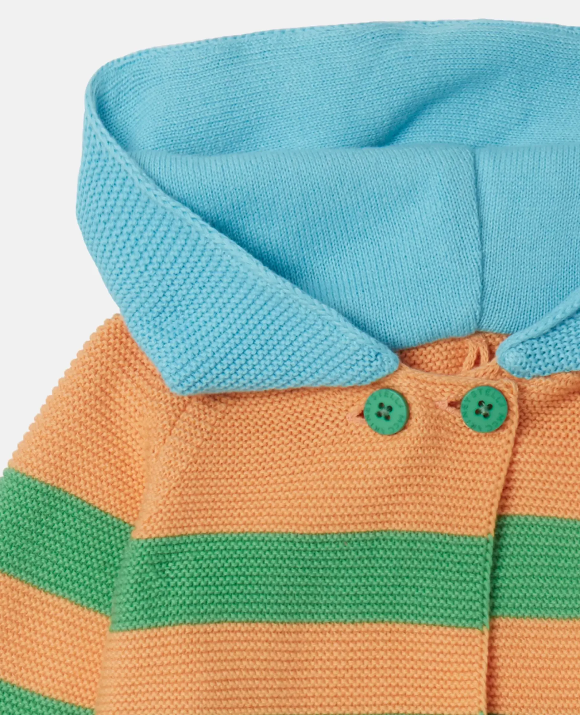Striped Bumblebee Hooded Cardigan