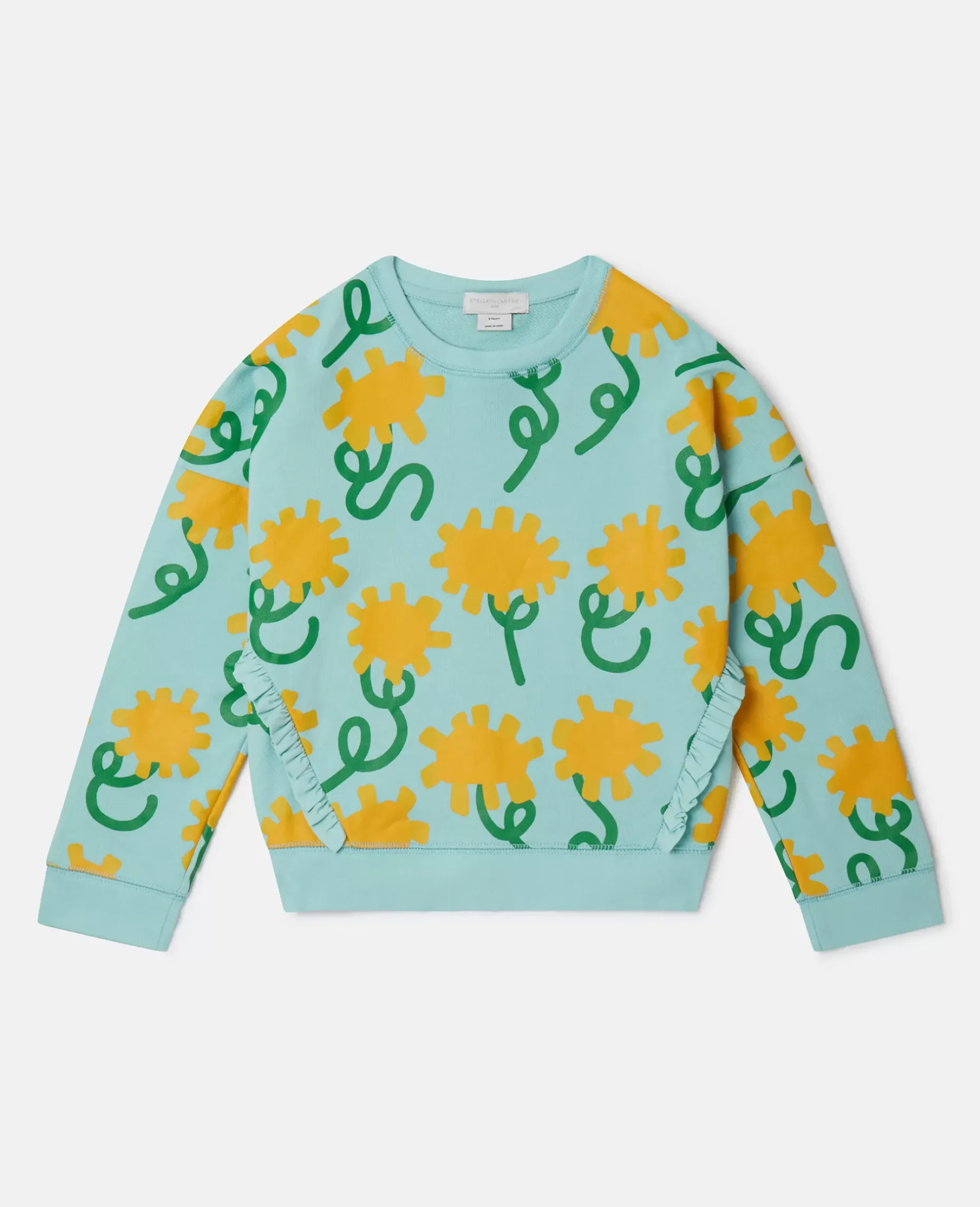 Sunflower Print Sweatshirt