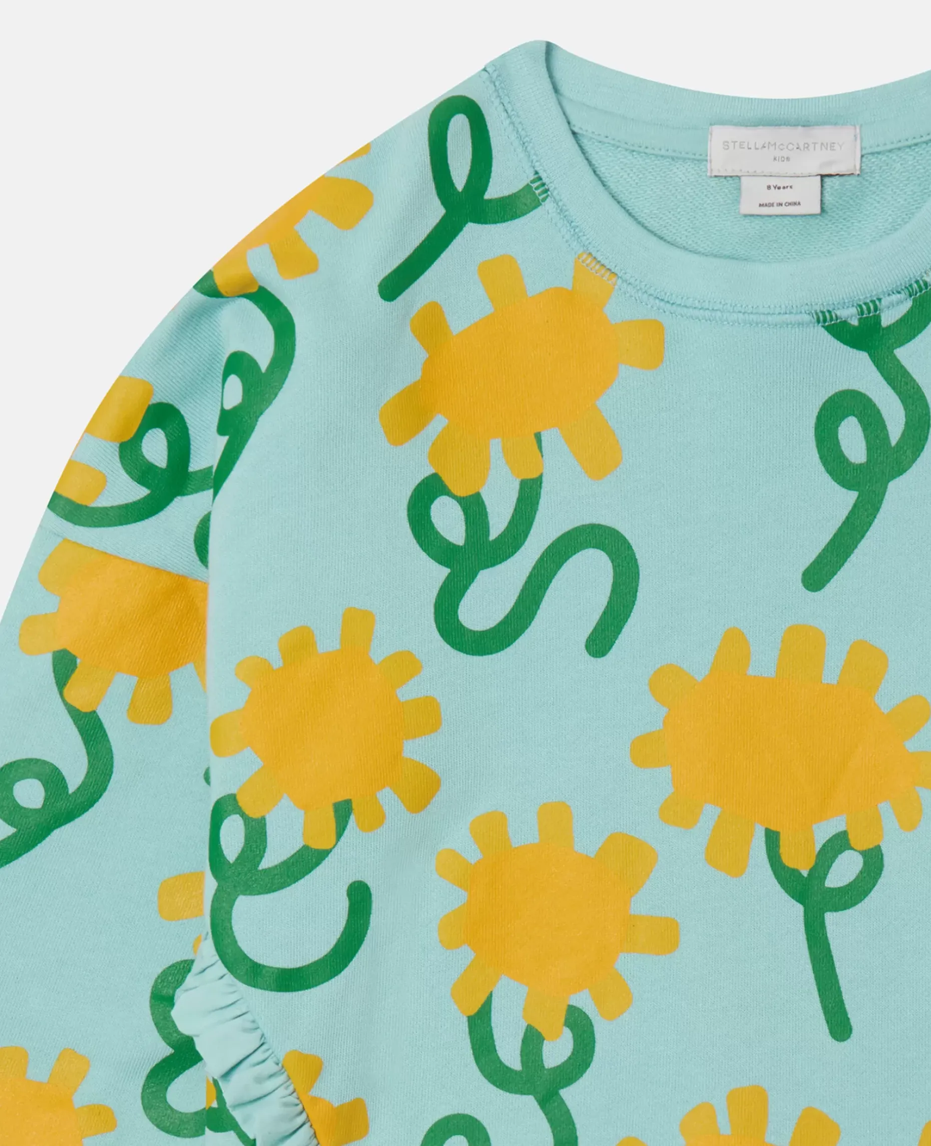 Sunflower Print Sweatshirt
