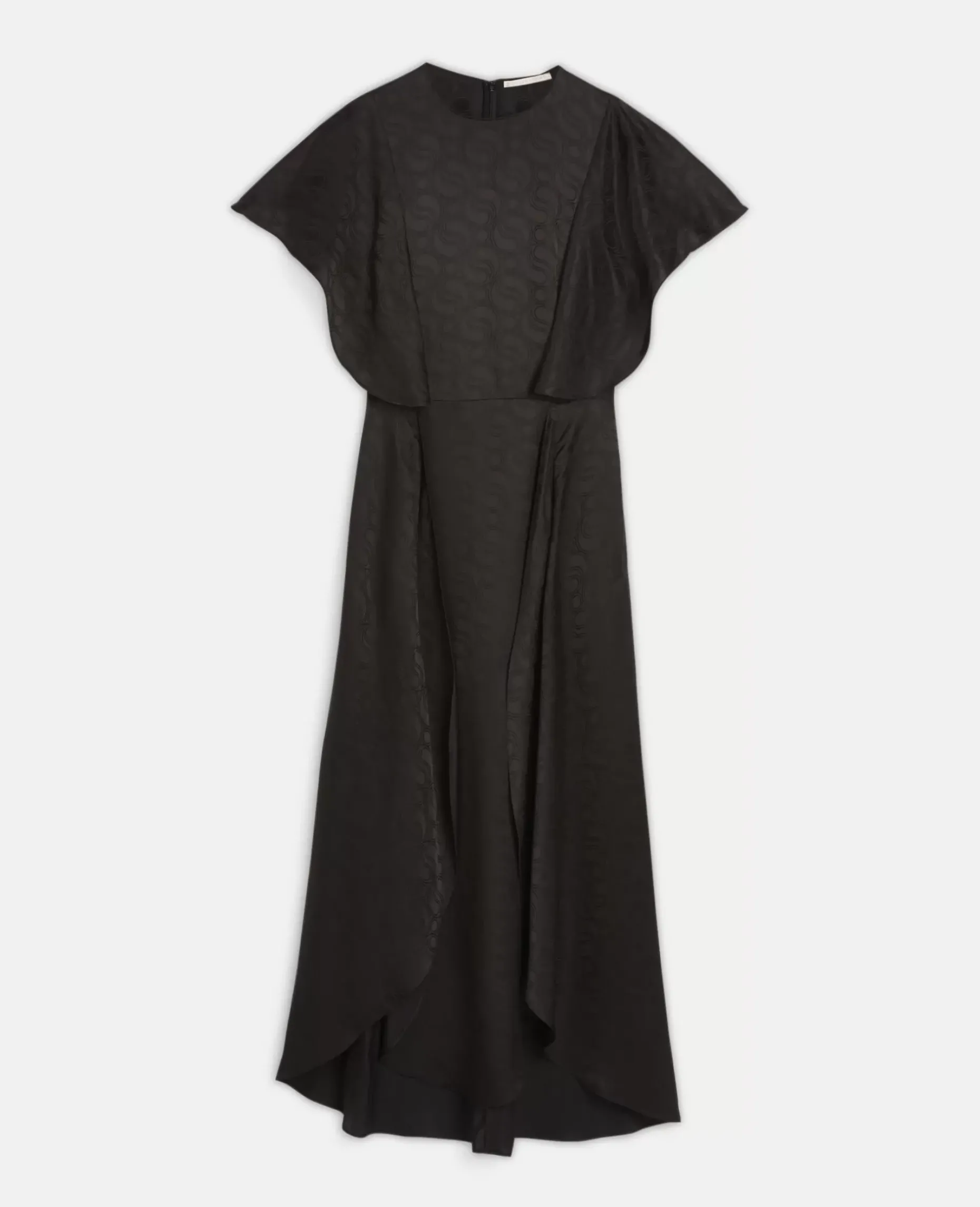 S-Wave Jacquard Maxi Dress