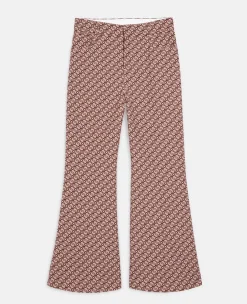S-Wave Jacquard Tailored Trousers