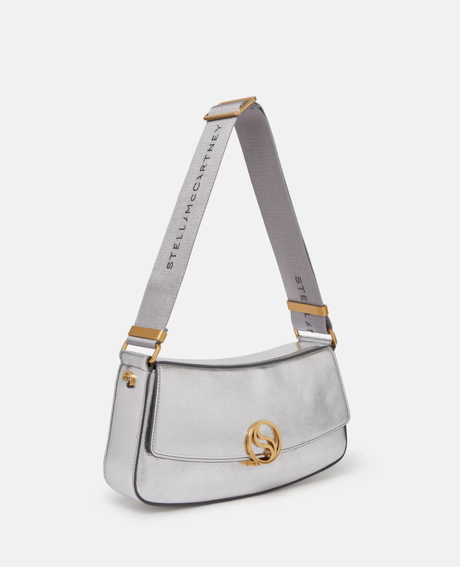 S-Wave Metallic Shoulder Bag