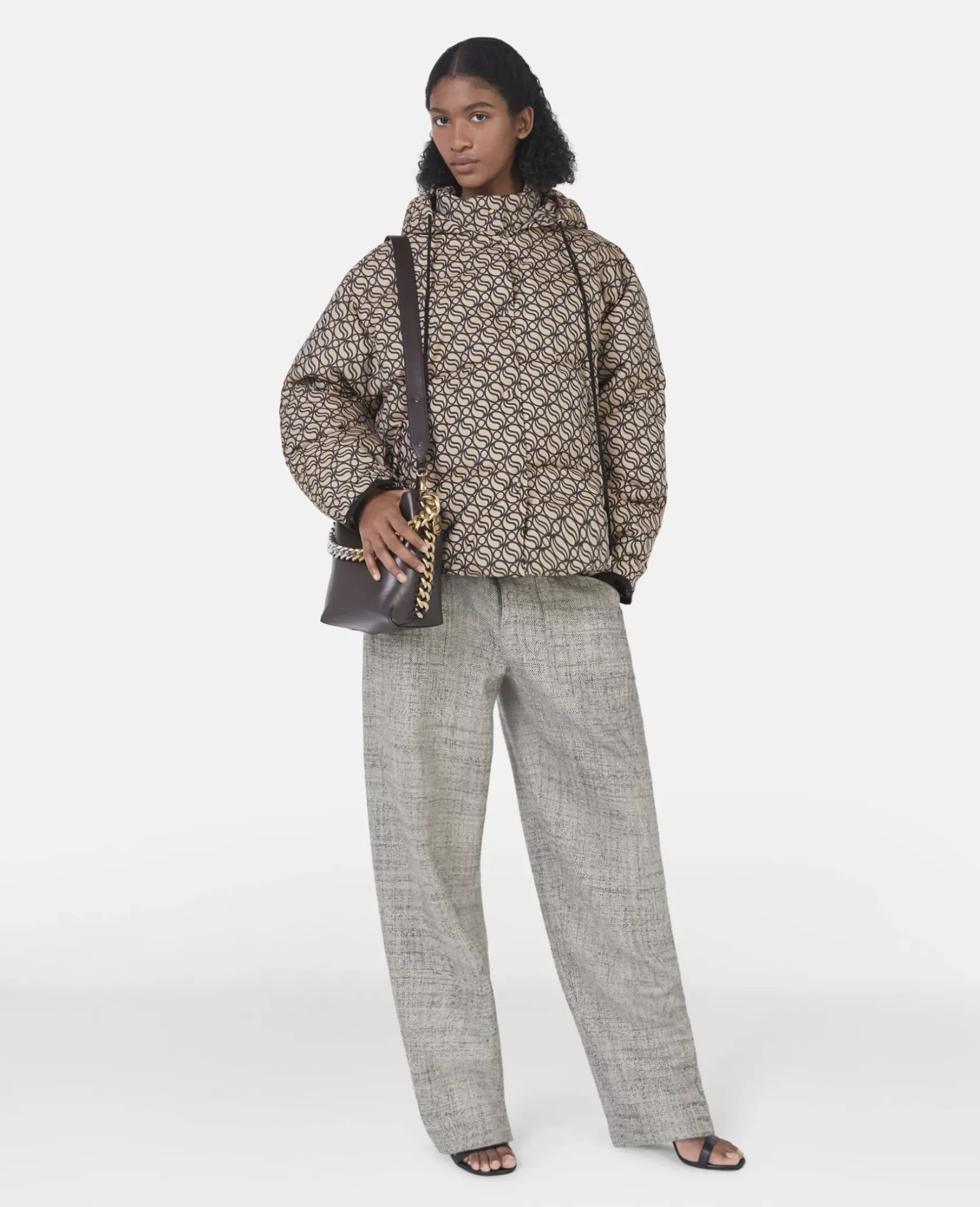 S-Wave Short Puffer Coat