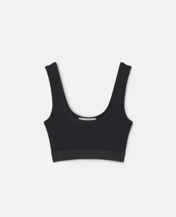 S-Wave Tape Crop Top