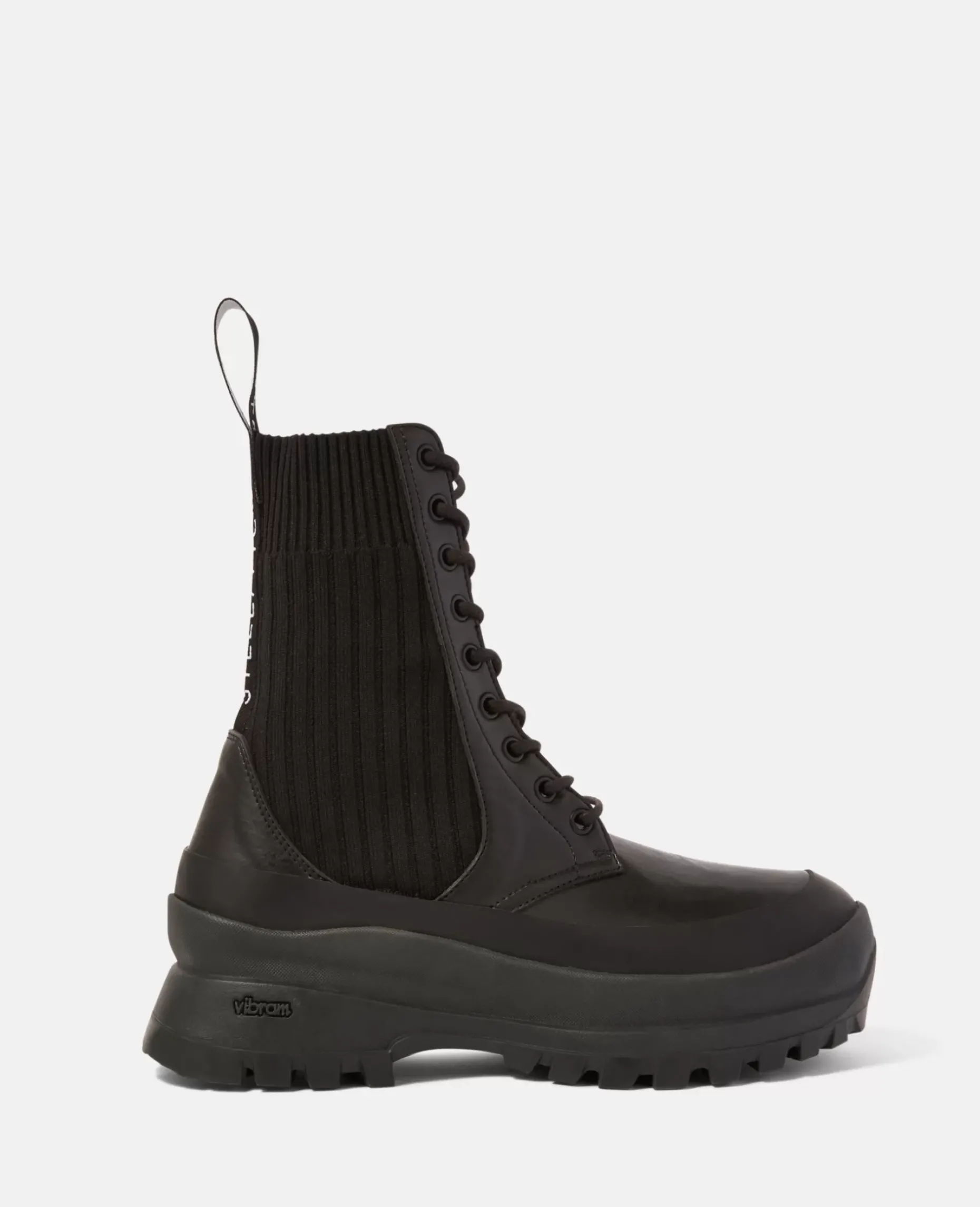 Trace Lace-Up Biker Boots
