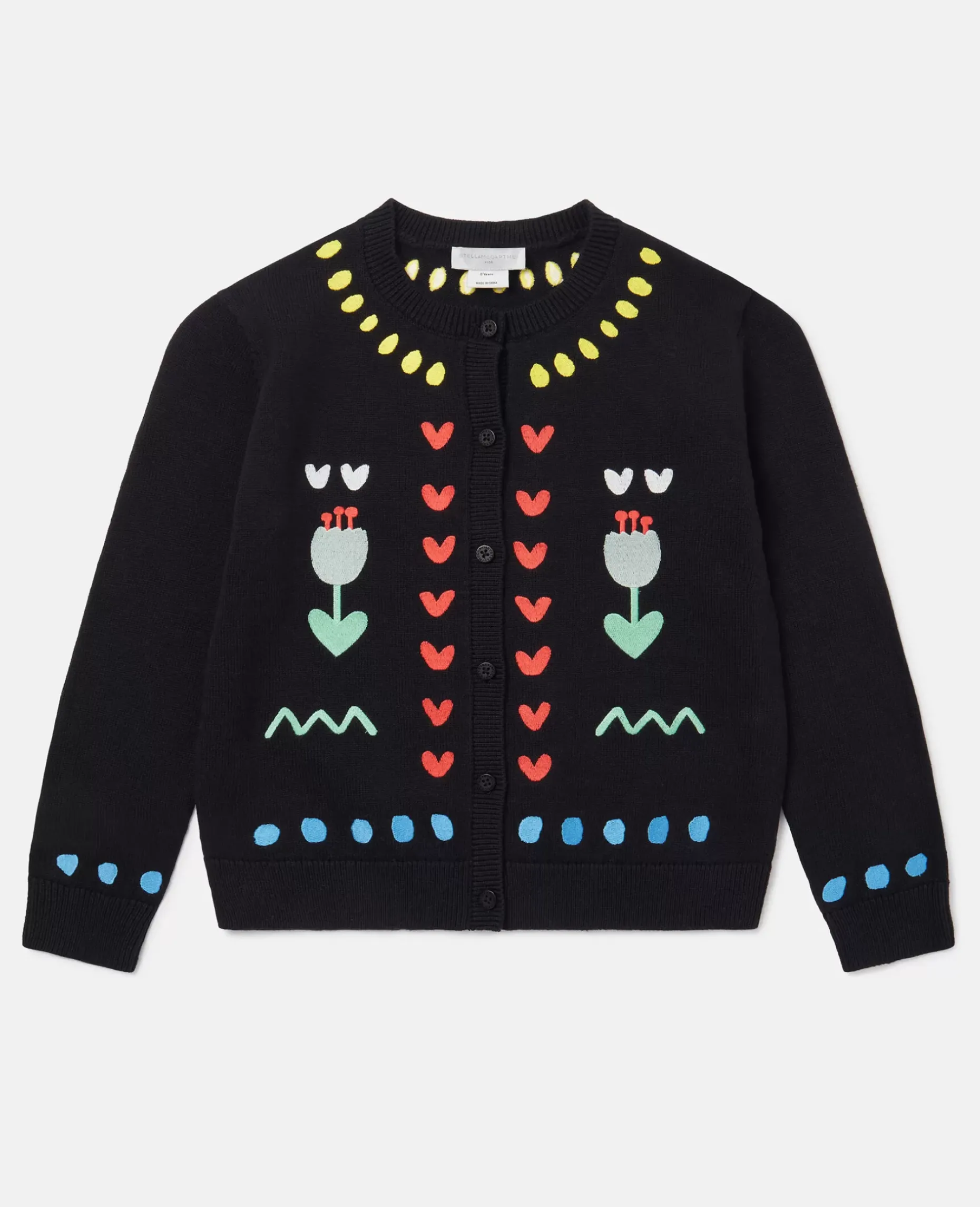 Tulip Applique Cardigan