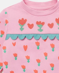 Tulip Print Sweatshirt