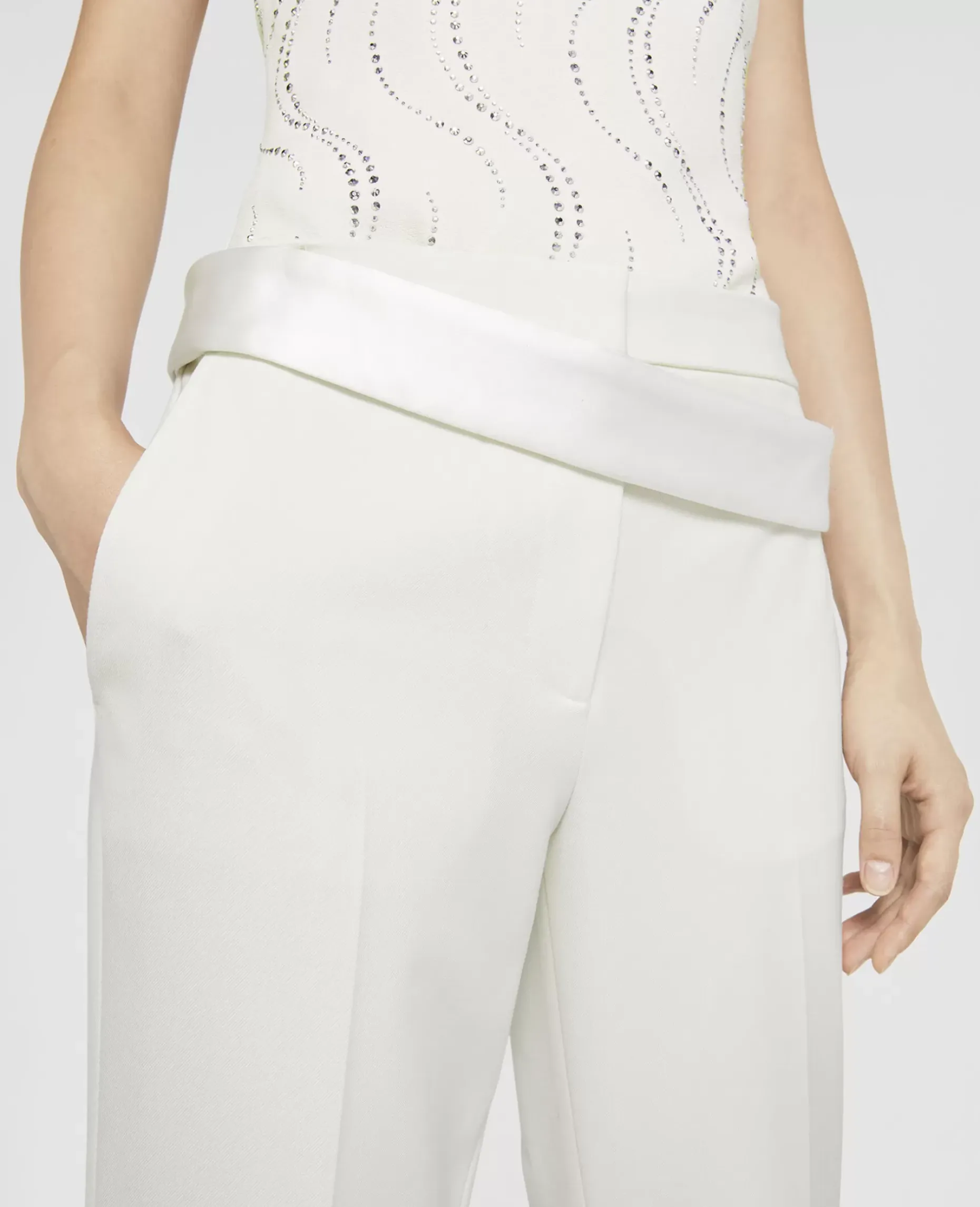 Twill Tailored Dinner Trousers