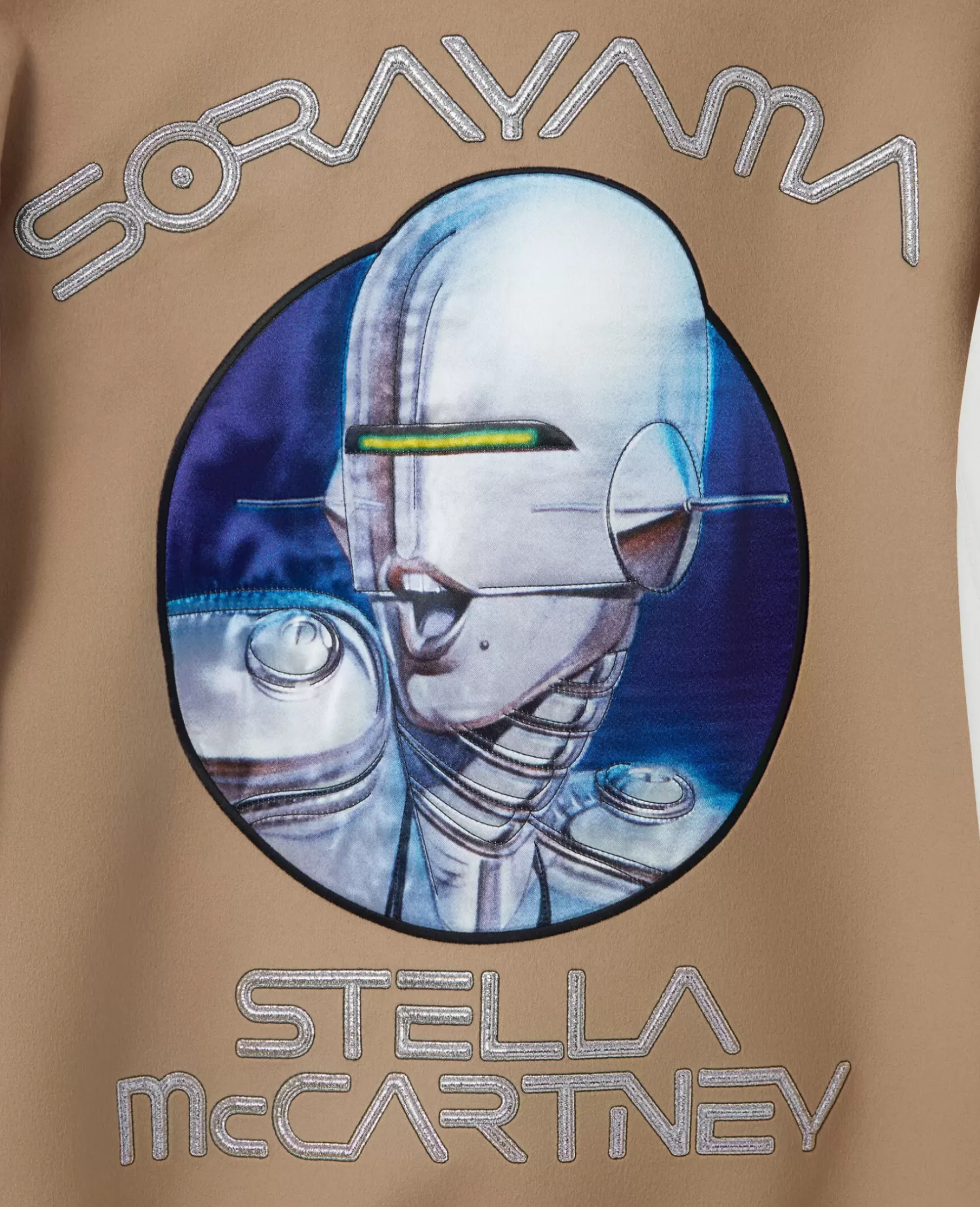 Vitruvian Woman Graphic Wool Varsity Jacket