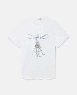 Vitruvian Woman Oversized Organic Cotton T-Shirt