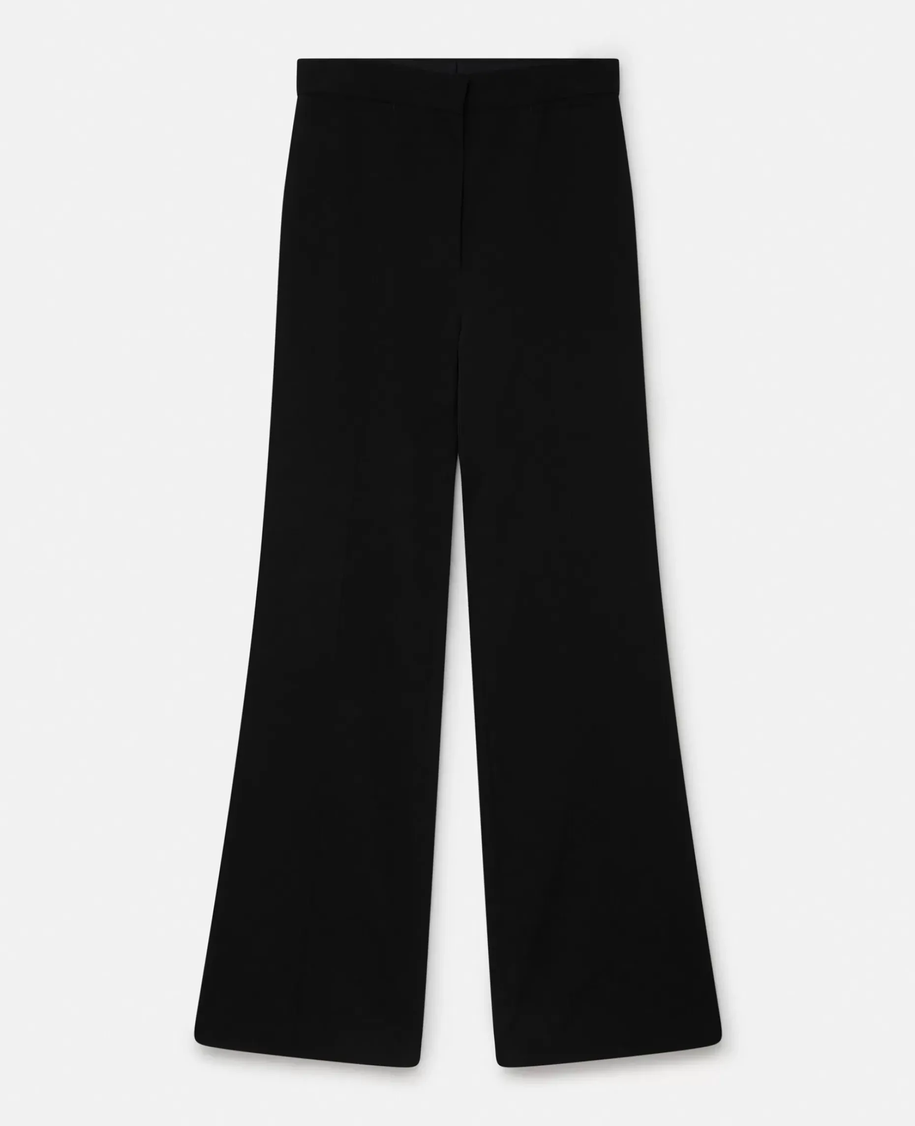 Wool Flannel Tailored Trousers