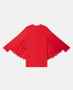 Year Of The Dragon Jersey Cape Dress